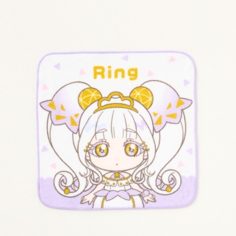 タオルハンカチ　(9点セットひみつのアイプリ)