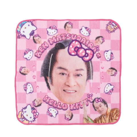 ハンカチ（マツケンサンバ×ハローキティ）