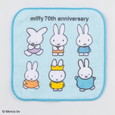 キッズ　５枚組ハンカチ(miffy)
