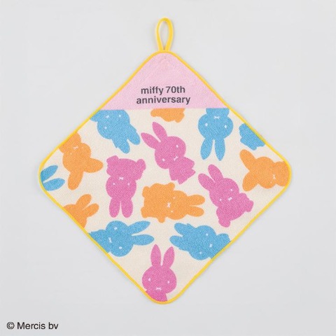 キッズ　３枚組ループタオル(miffy)