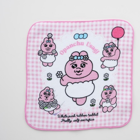 ハンカチ（おぱんちゅうさぎ）