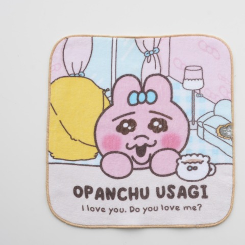 ハンカチ（おぱんちゅうさぎ）