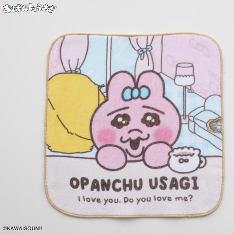ハンカチ（おぱんちゅうさぎ）