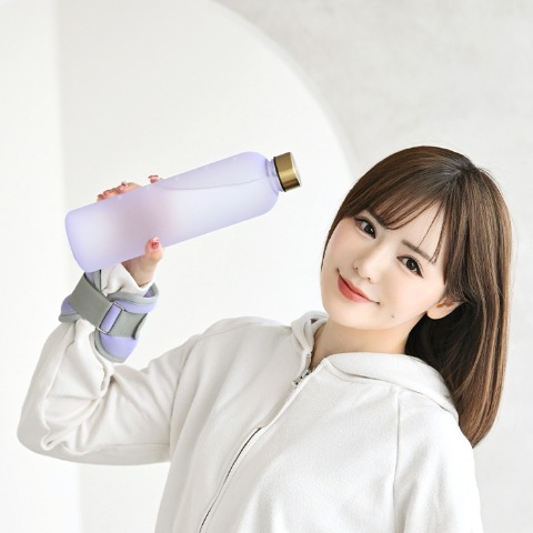 タイムマーカー付きウォーターボトル（MUMU）