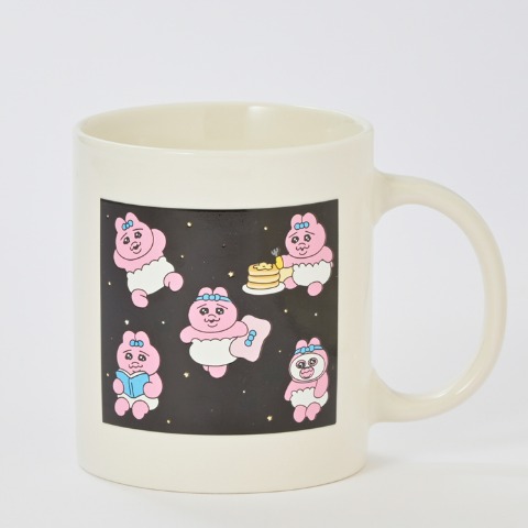 カラーチェンジマグカップ（おぱんちゅうさぎ）