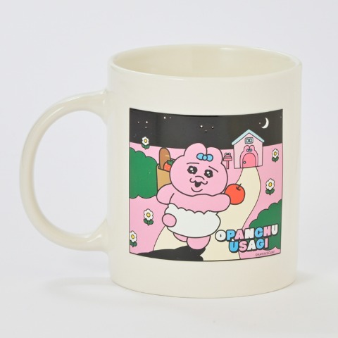 カラーチェンジマグカップ（おぱんちゅうさぎ）