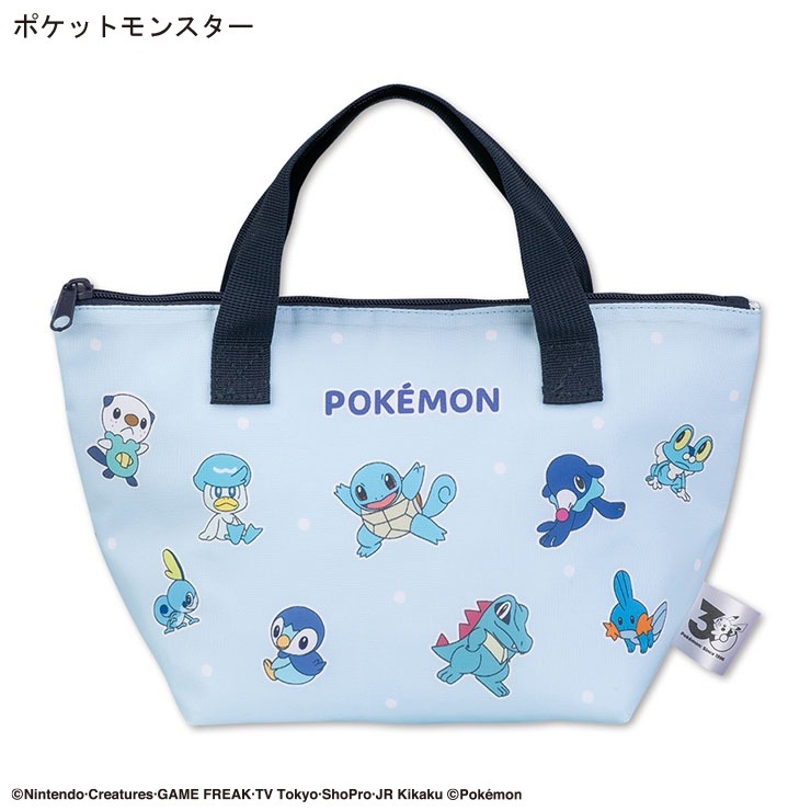 ムチュール　ポケモン　トートバック ランチトートバッグ（ポケットモンスター みずタイプ） | しまむら