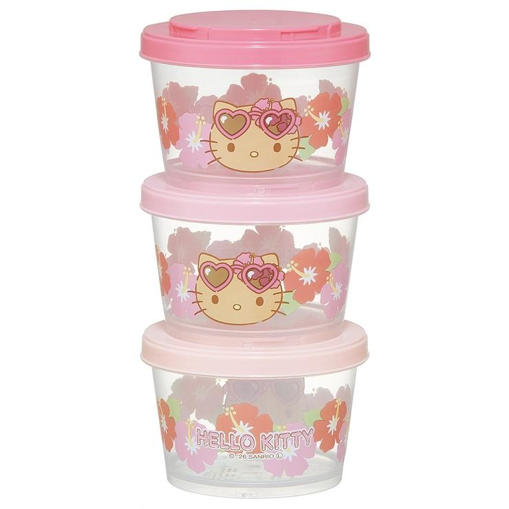 保存容器3個セット（日焼けキティ） | しまむら | しまむらパーク