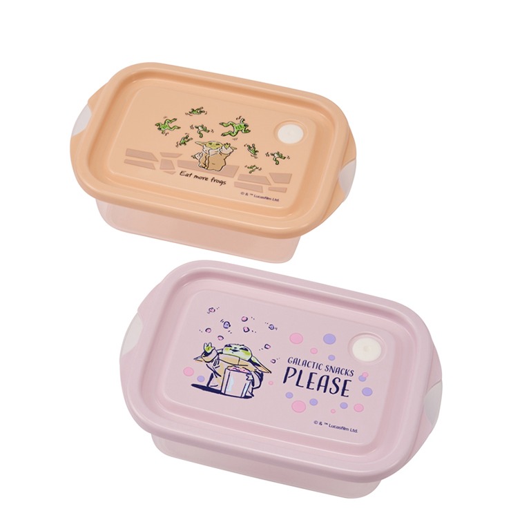 シールボックス500ml 2個入り（マンダロリアン＆グローグー