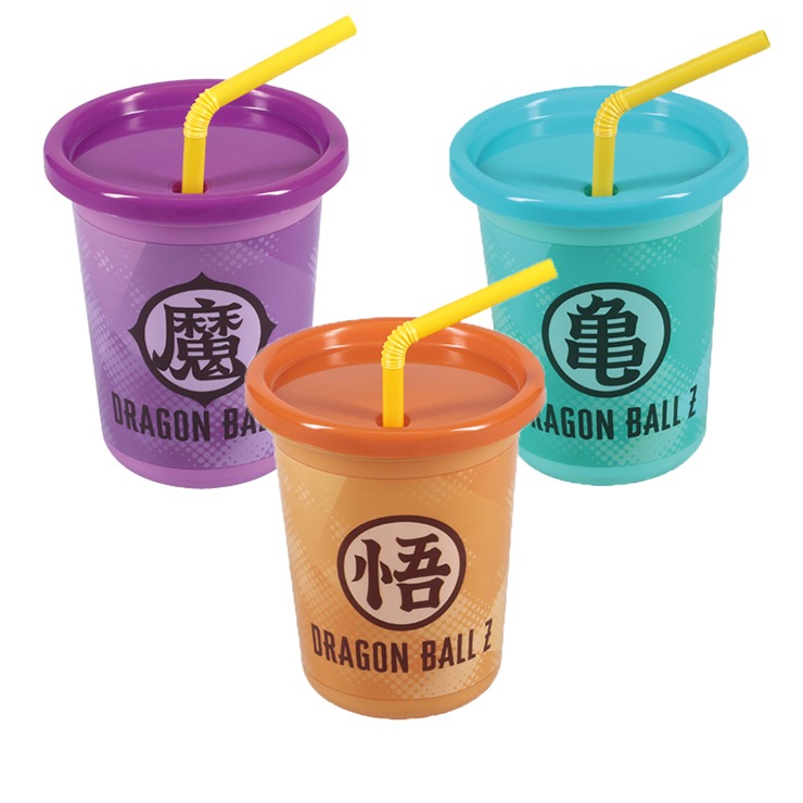 ストロー付タンブラー320ml3個セット（ドラゴンボールZ） | しまむら