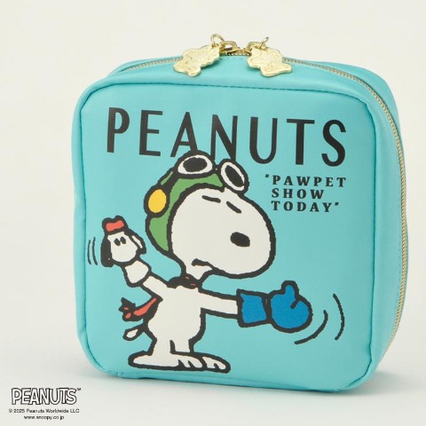 スクエアポーチ（PEANUTS）