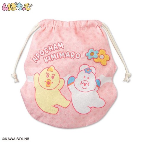 ダイカット巾着（んぽちゃむ）