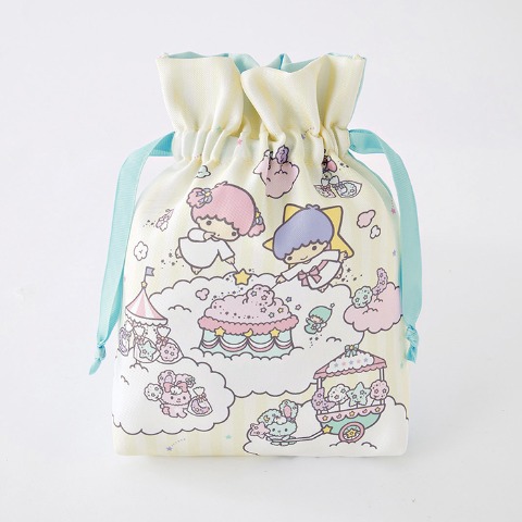 フリル巾着（リトルツインスターズ）