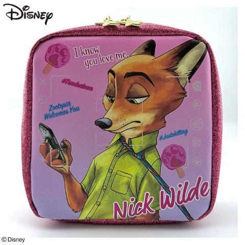 スクエアポーチ（ジュディ＆ニック）