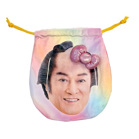 ダイカット巾着（マツケンサンバ×ハローキティ）