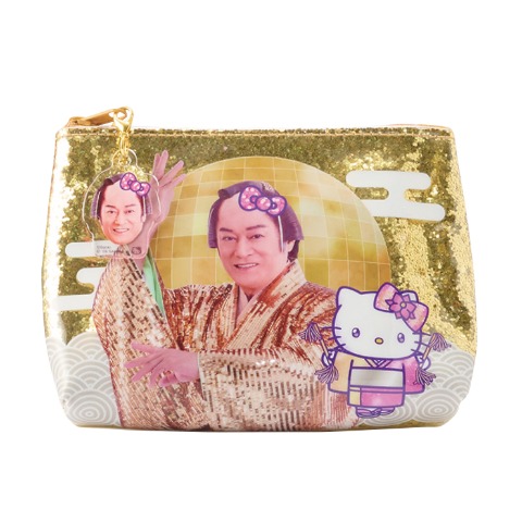 ティッシュポーチ（マツケンサンバ×ハローキティ）