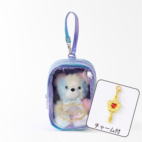 ぬいぐるみチャーム付ポーチ（セボンスター）