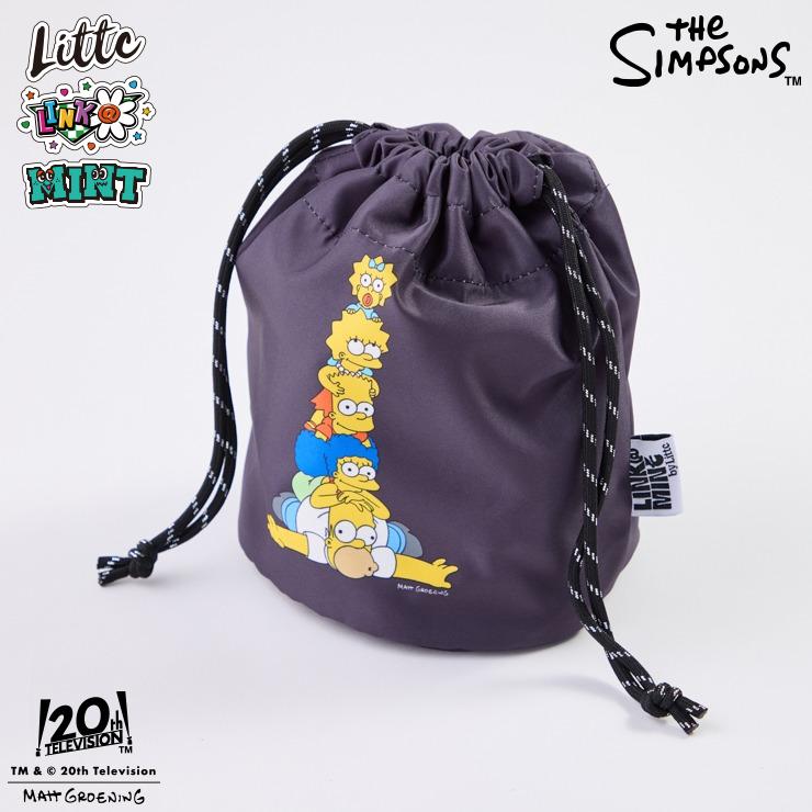 巾着（LITTC・LINK＠・MINT/シンプソンズ） | しまむら | しまむらパーク