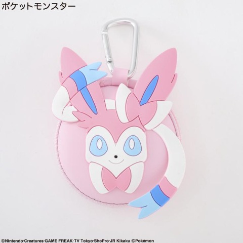 ラウンド小物ポーチ ニンフィア（ポケットモンスター）
