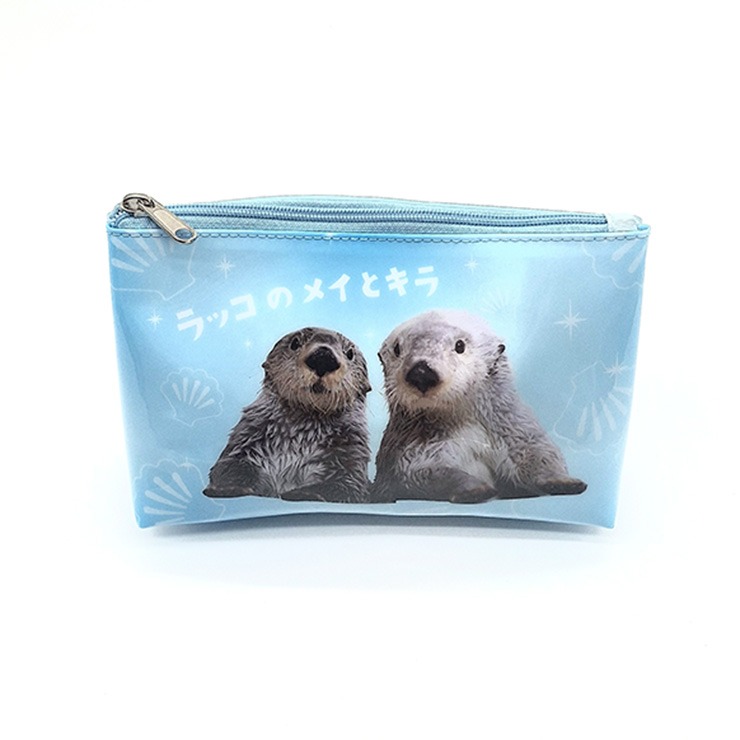 鳥羽水族館　ラッコのキラとメイ　ポーチ ポーチ(鳥羽水族館) | しまむら | しまむらパーク