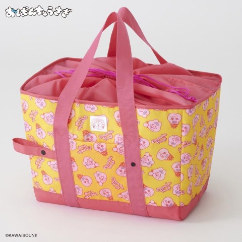 保冷買い物カゴバッグ(おぱんちゅうさぎ)