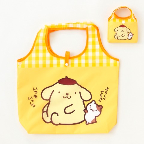 ショッピングバッグ（ポムポムプリン）