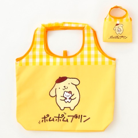 ショッピングバッグ（ポムポムプリン）