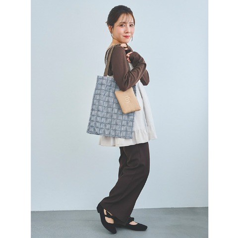 ポーチ付ショッピングバッグ（yumi）