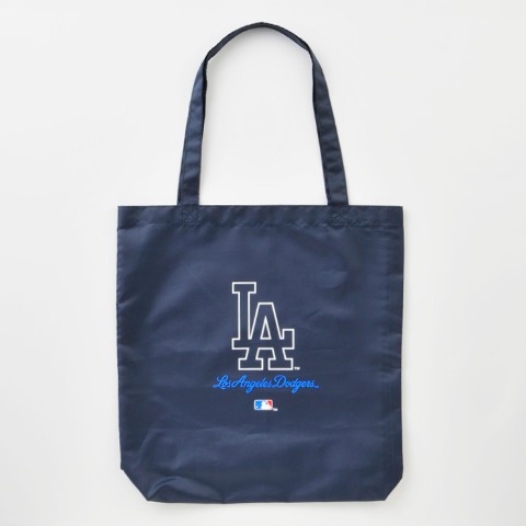 ポーチ付ショッピングバッグ（MLB)