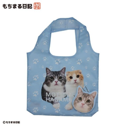 ポーチ付ショッピングバッグ（もちまる日記）