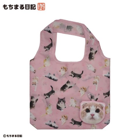 ポーチ付ショッピングバッグ（もちまる日記）