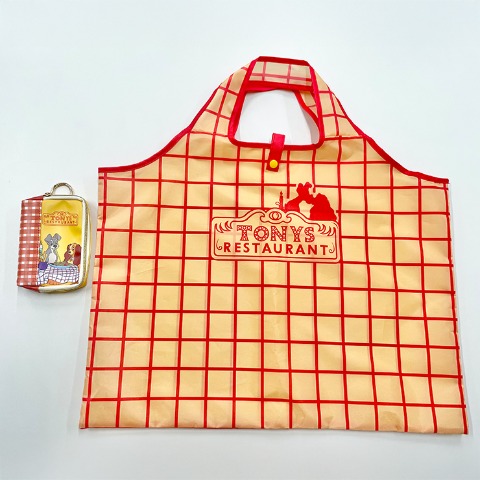 ポーチ付ショッピングバッグ（ディズニー）