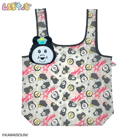 ぬいぐるみポーチ付エコバッグ（んぽちゃむ）