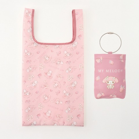 ポーチ付きショッピングバッグ（サンリオキャラクターズ）