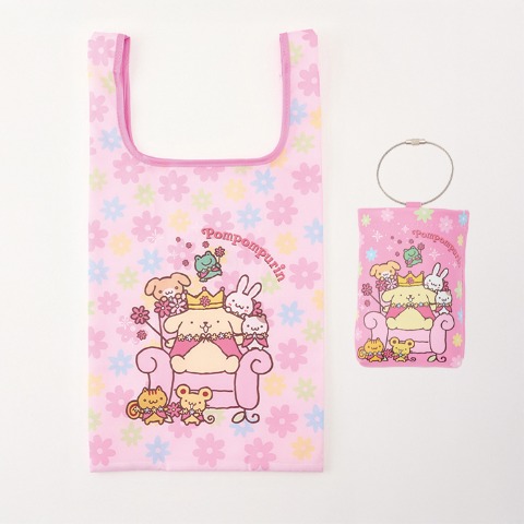 ポーチ付きショッピングバッグ（サンリオキャラクターズ）