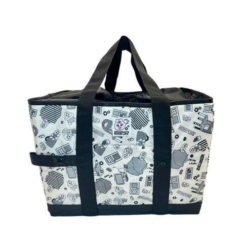 折りたたみ買い物カゴバッグ（おぱんちゅうさぎ）