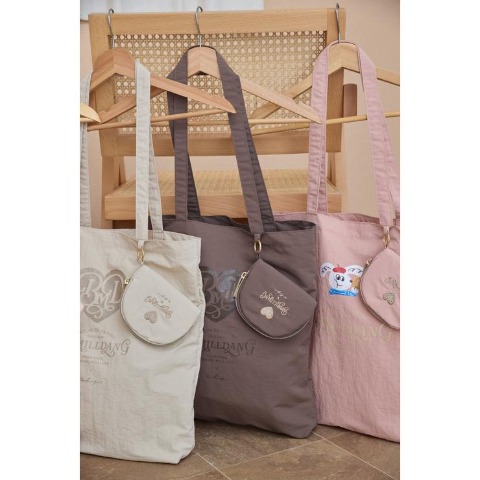 ポーチ付ショッピングバッグ（yumi）