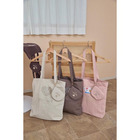 ポーチ付ショッピングバッグ（yumi）