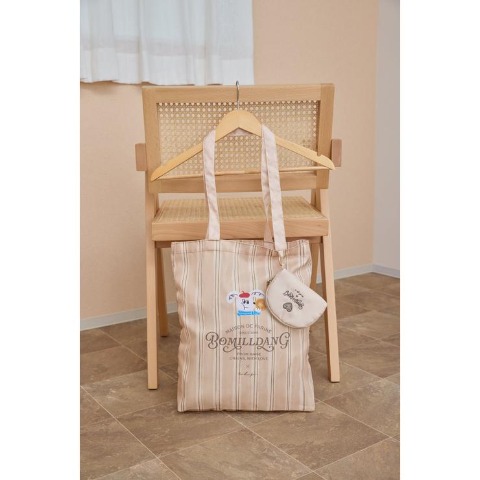 ポーチ付ショッピングバッグ（yumi×BOMILLDANG）