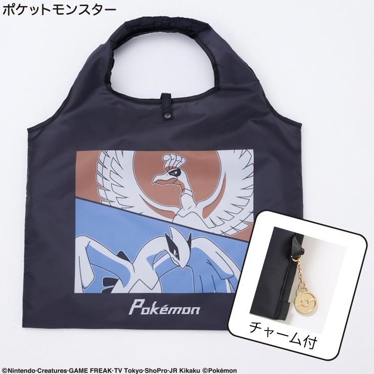 チャーム付ショッピングバッグ（ポケットモンスター ホウオウ＆ルギア