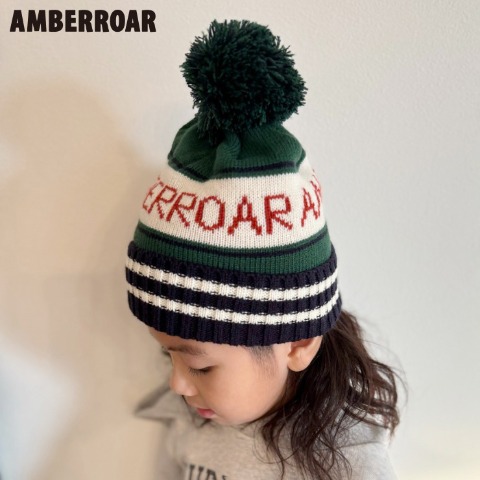 キッズ　ニット帽（54～56cm・AMBERROAR）