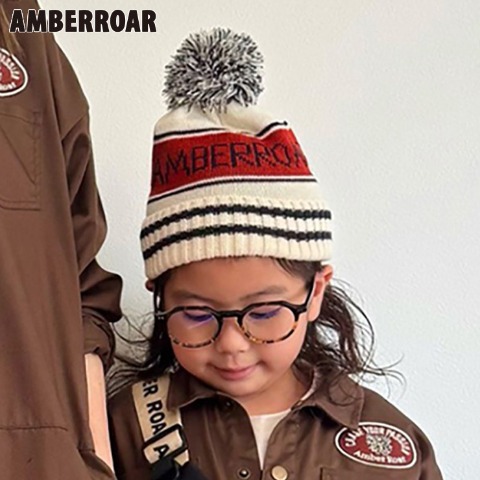 キッズ　ニット帽（54～56cm・AMBERROAR）
