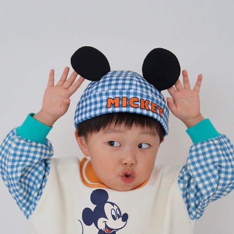 キッズ帽子（54cm・56cmはるぴのママ）