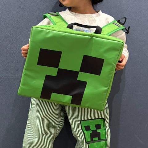 正方形リュック（MINECRAFT）