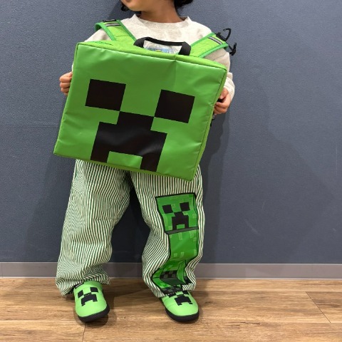 正方形リュック（MINECRAFT）