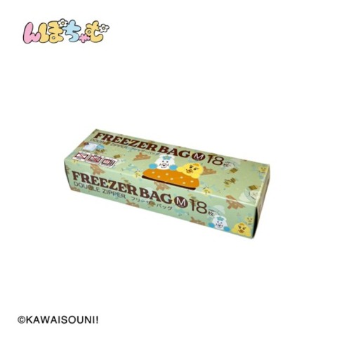 フリーザーバッグM（んぽちゃむ）