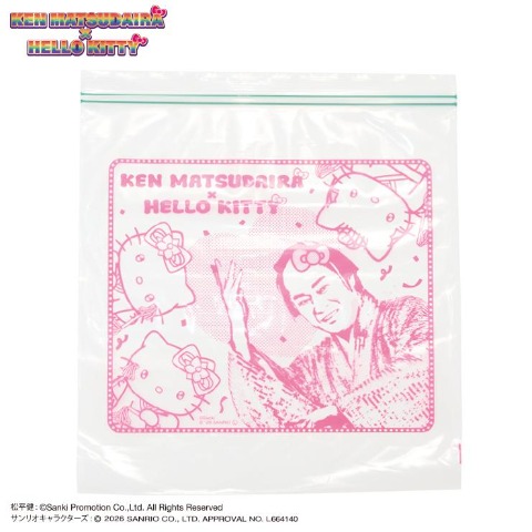 フリーザーバッグ（マツケンサンバ×ハローキティ）