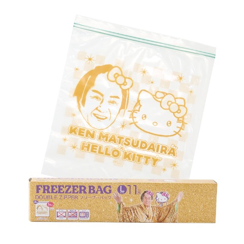 フリーザーバッグ（マツケンサンバ×ハローキティ）