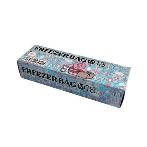 フリーザーバッグM（おぱんちゅうさぎ）