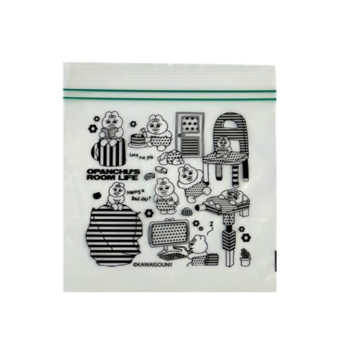 フリーザーバッグS（おぱんちゅうさぎ）